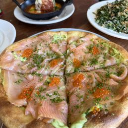 Smoked Salmon Pizza Smoked Salmon Pizza