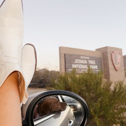 Jumbo Rocks Campground - Entrance to the park!