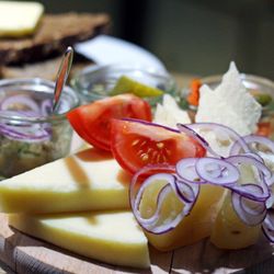 Brauhaus zum goldenen Handwerk - Käsebrett