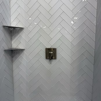 Floor & Decor - Bathroom herringbone subway. - Home Decor Near Me - Mesa, Arizona