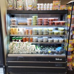 La Zacatecana Meat Market - Fresh salsa. They also make fresh beans daily
