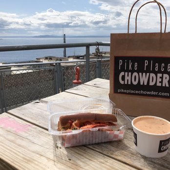 Pike Place Chowder - Seafood Bisque and Maine Lobster Roll - Seafood Near Me - Seattle, Washington