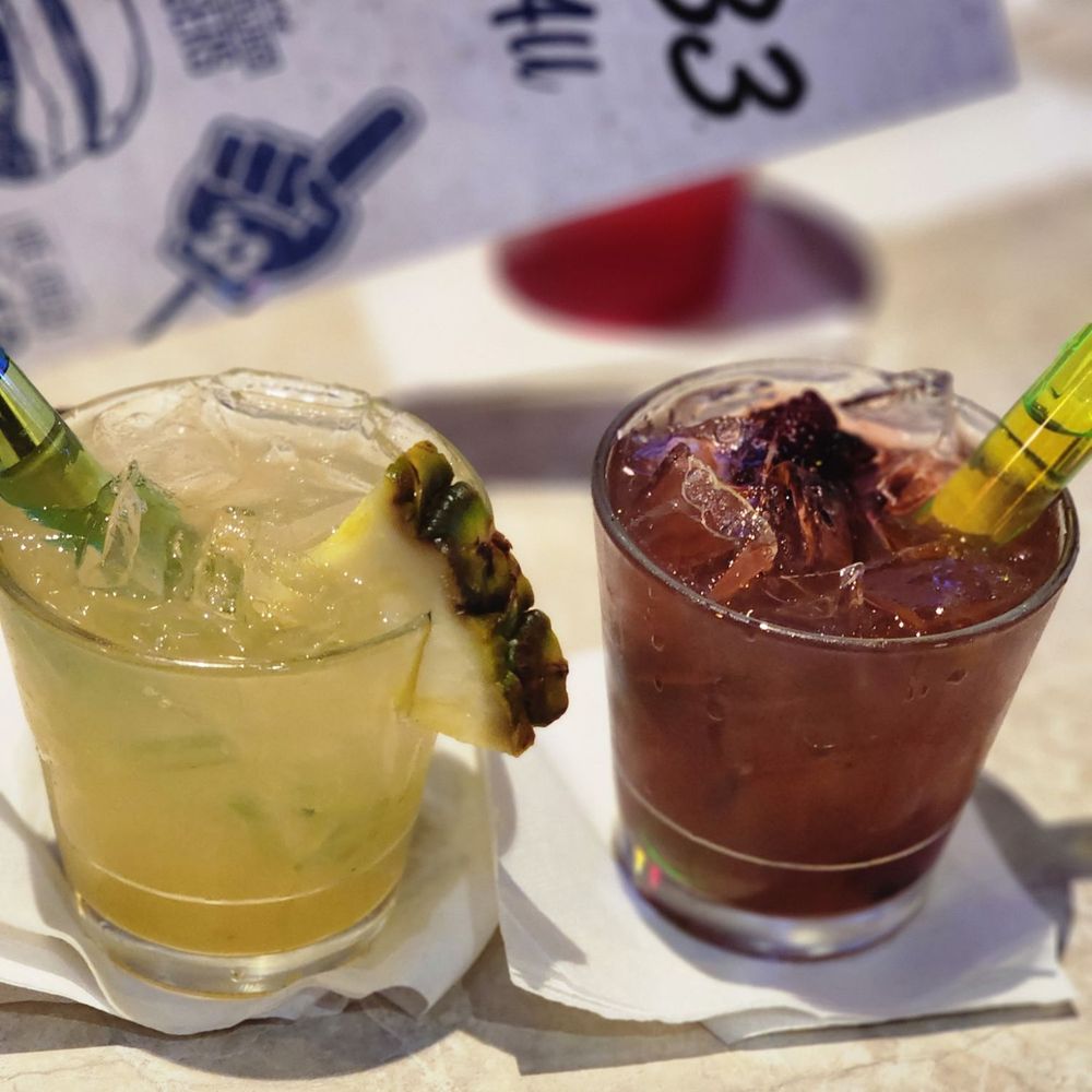 Bubba's 33 - Pineapple smash and black berry smash. - Burgers Near Me - Fayetteville, North Carolina