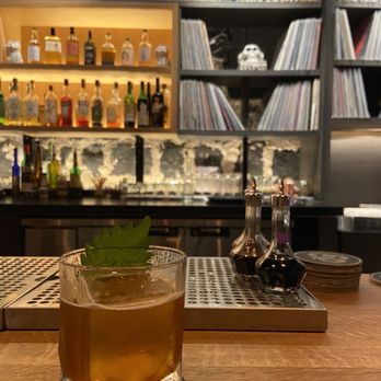 EP Bar - Headbanger with shiso leaf. - Whiskey Bars Near Me - Honolulu, Hawaii