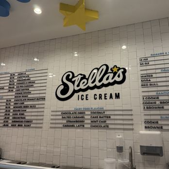 Stella's Ice Cream - Menu - Ice Cream & Frozen Yogurt Near Me - Sherwood, Oregon Stella's Ice Cream - Menu - Ice Cream & Frozen Yogurt Near Me - Sherwood, Oregon