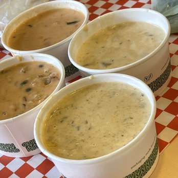 Pike Place Chowder - Chowder flight - Seafood Near Me - Seattle, Washington Pike Place Chowder - Chowder flight - Seafood Near Me - Seattle, Washington