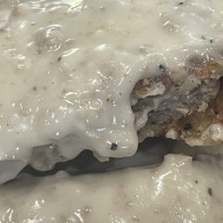 Sunrise Family Restaurant - Country fried steak close up!