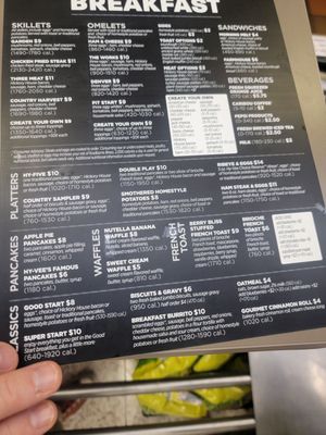 Menu photo 1 Hy-Vee Market Cafe Ankeny, IA