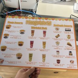 Mango menu