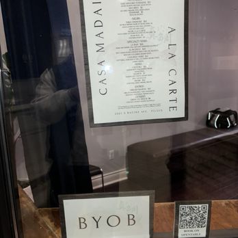 Casa Madai - Menu, scannable from outside - Sushi Bars Near Me - Chicago, Illinois