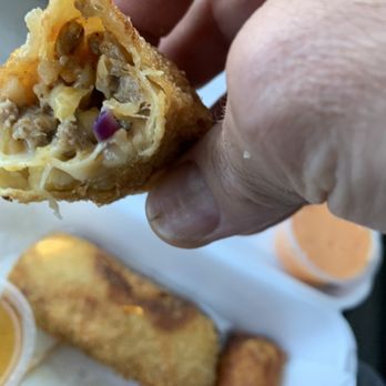 Eggroll Xpress - Flavor of the week (Tokyo - Ramen themed) egg roll. Great - Asian Fusion Near Me - Tempe, Arizona Eggroll Xpress - Flavor of the week (Tokyo - Ramen themed) egg roll. Great - Asian Fusion Near Me - Tempe, Arizona