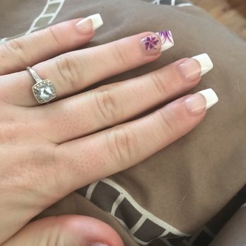 Nail Concepts - Liz redid my acrylic nails that were done by a different salon. She thinned them out and did a beautiful French manicure powder - Nail Salons Near Me - Westminster, Colorado