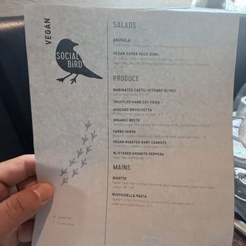 SOCIAL BIRD - Menu - Gastropubs Near Me - Lafayette, California SOCIAL BIRD - Menu - Gastropubs Near Me - Lafayette, California