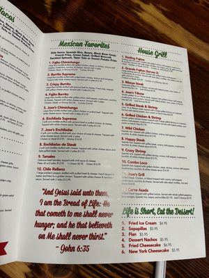 Menu photo 2 Jose's Restaurant & Grill Magee, MS Menu photo 2 Jose's Restaurant & Grill Magee, MS