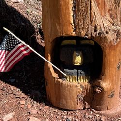 Priest Gulch Campground - Welcoming Bear