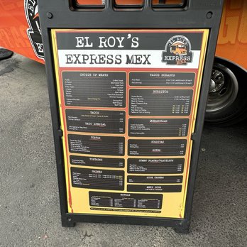 El Roy's Express Mex - Menu - Mexican Near Me - Santa Rosa, California El Roy's Express Mex - Menu - Mexican Near Me - Santa Rosa, California
