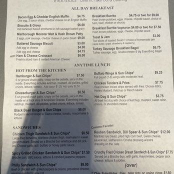 The Borough - Front of menu - Coffee & Tea Near Me - Kansas City, Missouri