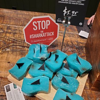 Lush - #sharkattack soap - Cosmetics & Beauty Supply Near Me - Bloomington, Minnesota