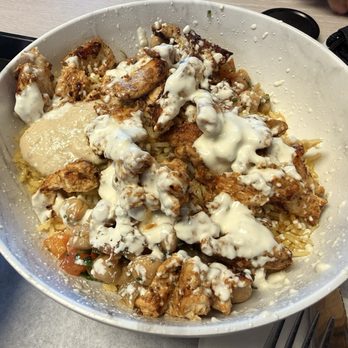Aurora Restaurant - Chicken Shawarma bowl - Mediterranean Near Me - Fairbanks, Alaska