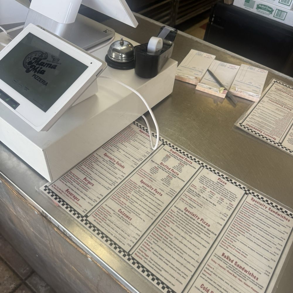 Mama Mia Pizzaria - Menu at register to pick up... - Italian Near Me - Fresno, California Mama Mia Pizzaria - Menu at register to pick up... - Italian Near Me - Fresno, California