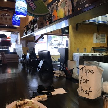 El Taquito - Our seat at the bar - Mexican Near Me - Miami, Florida