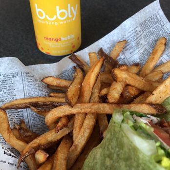 Manzo's Burger - California Turkey Wrap, Fresh Cut Fries - Burgers Near Me - Chicago, Illinois