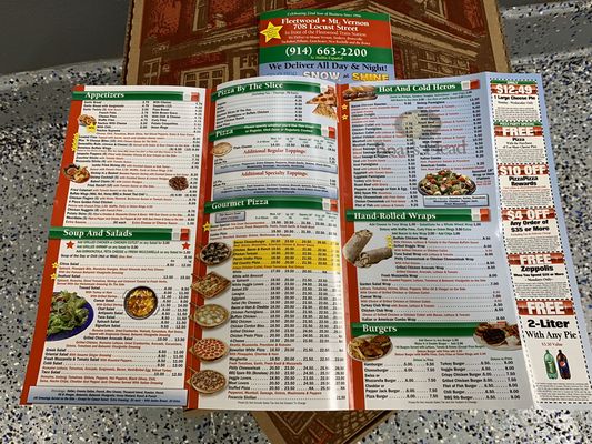 Menu photo 5 Pizza Pizza Mt Vernon, NY