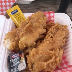 Peggys Cove Food Factory - Fish and chips 2 piece $21