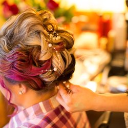 Creative Designers - Wedding updo by Janel