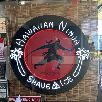 Hawaiian Ninja Shave Ice - Logo - Shaved Ice Near Me - Captain Cook, Hawaii