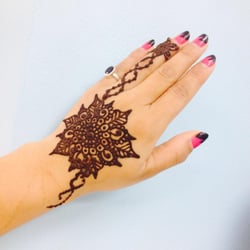 Unique Eyebrow Threading - More henna tattoo