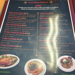 Red Enchilada - Menu page 3