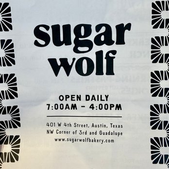Sugarwolf Bakery - Bakeries Near Me - Austin, Texas Sugarwolf Bakery - Bakeries Near Me - Austin, Texas
