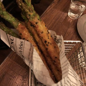 Barn Joo 35 - Fried Asparagus - Korean Near Me - New York, New York