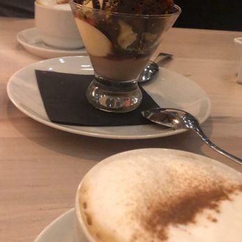Juniper - Cappuccino and vanilla ice cream sundae - New American Near Me - Westbury, New York