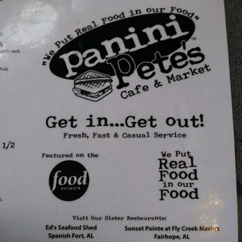 Panini Pete's - Burgers Near Me - Fairhope, Alabama