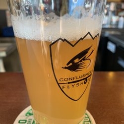 Confluence Fly Shop - Bends own "Cheers." A place where stories flow as well as the beer on tap.
