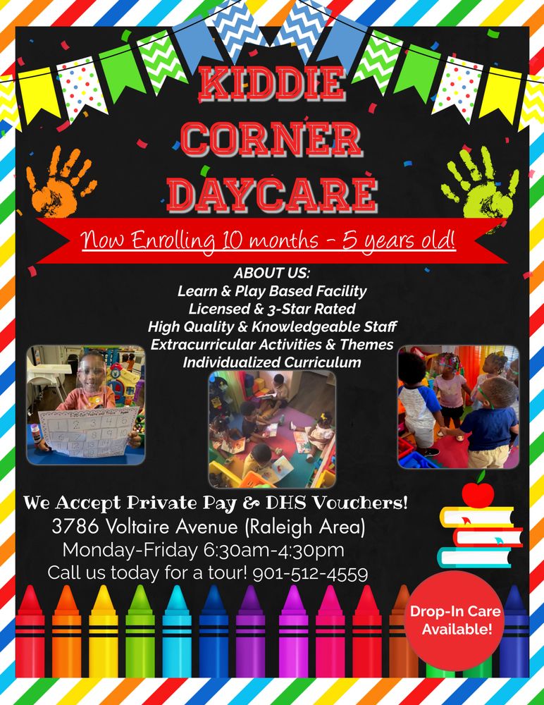 Kiddie Corner Daycare - childcare center in Memphis, TN