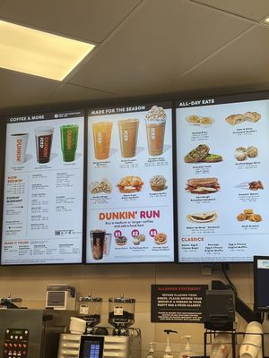 Menu photo 1 Dunkin' Sunnyvale, CA Menu photo 1 Dunkin' Sunnyvale, CA