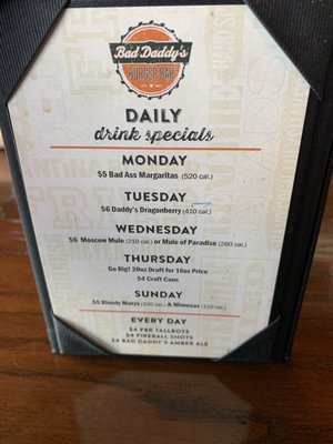 Menu photo 6 Bad Daddy's Burger Bar Roswell, GA Menu photo 6 Bad Daddy's Burger Bar Roswell, GA