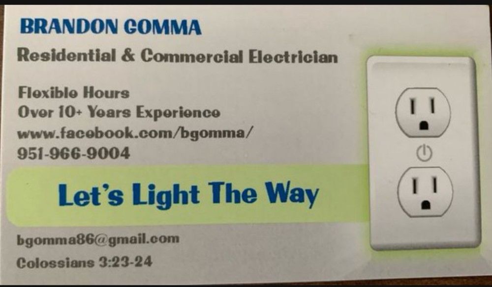 Slide of Electric Service By Brandon Gomma