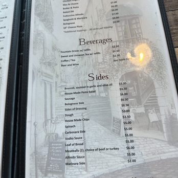Antonio's Pizza Beau Rivage - Menu - Italian Near Me - Wilmington, North Carolina