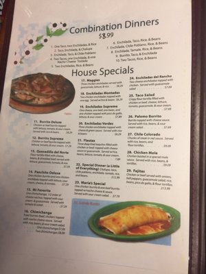 Menu photo 2 Margaritas Middlebury, IN