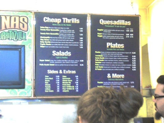 Iguanas Home Of The Burritozilla by null