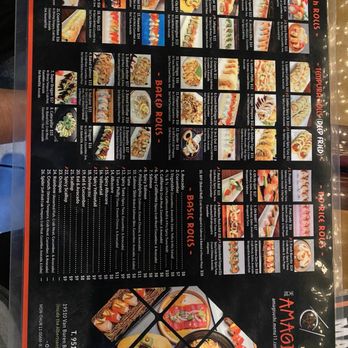 Amagi Sushi - Menu - Sushi Bars Near Me - Riverside, California
