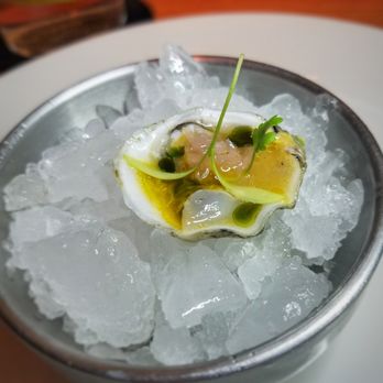 Pangea - Another "snack," Oyster with mignonette - Mexican Near Me - San Pedro Garza García, NLE Pangea - Another "snack," Oyster with mignonette - Mexican Near Me - San Pedro Garza García, NLE