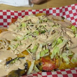 Pickles Pub - These were the nachos. Very large portions... Plenty to share.