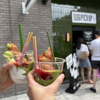 Sushi San - Strawberry Macha Soft Serve - Sushi Bars Near Me - Nashville, Tennessee Sushi San - Strawberry Macha Soft Serve - Sushi Bars Near Me - Nashville, Tennessee