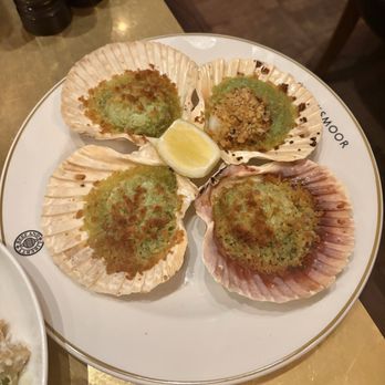 Hawksmoor - Scallops (2 orders) - Steakhouses Near Me - New York, New York Hawksmoor - Scallops (2 orders) - Steakhouses Near Me - New York, New York