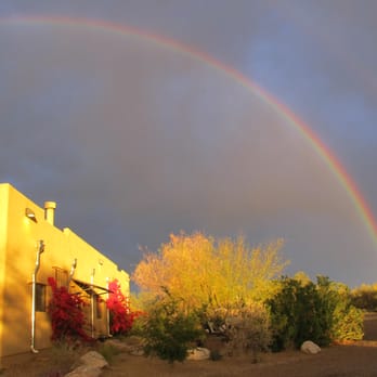 Cat Mountain Lodge & Roadside Inn - Double rainbow at back of Cat Moutain Lodge - Bed & Breakfast Near Me - Tucson, Arizona Cat Mountain Lodge & Roadside Inn - Double rainbow at back of Cat Moutain Lodge - Bed & Breakfast Near Me - Tucson, Arizona